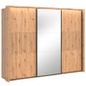 SZF3D/270/210/3 LAMEA BRW Sliding Door Wardrobe