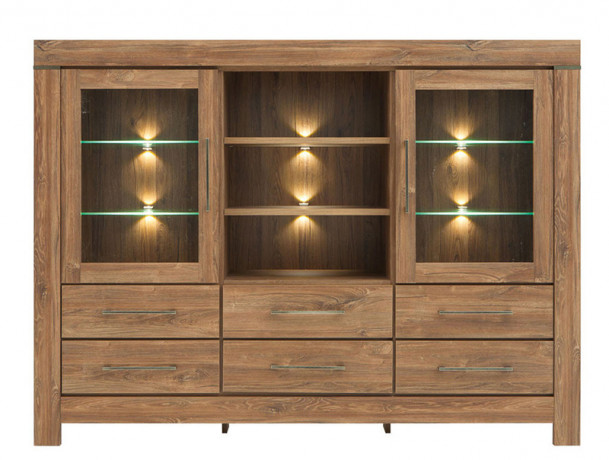 KOM2W6S/13/17 GENT BRW Sideboard