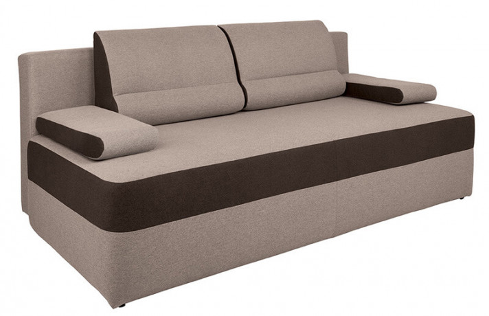 JUNO IV LUX 3DL 3 Seater Sofa Bed BRW Taupe