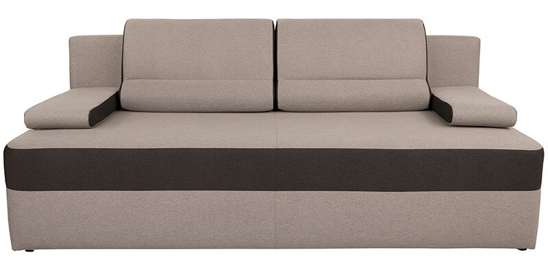 JUNO IV LUX 3DL 3 Seater Sofa Bed BRW Taupe