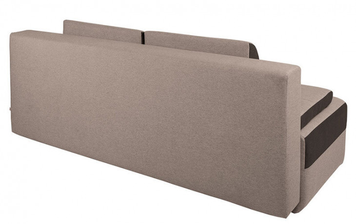 JUNO IV LUX 3DL 3 Seater Sofa Bed BRW Taupe