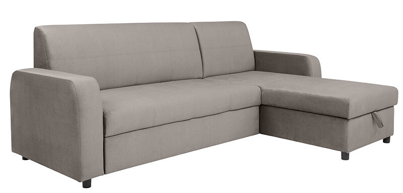 KIRSTEN IV 2F BRW Corner Sofa Bed Beige