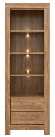 REG2S/20/7 GENT BRW Shelf Unit