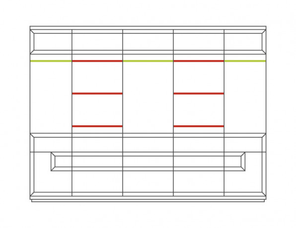 VERANO Wardrobe V MEBIN