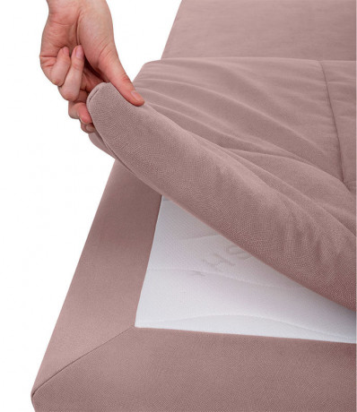 LANGO LUX 3DL BRW 3 Seater Sofa Bed Violet