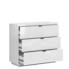 KOM3S FORN BRW Chest of Drawers