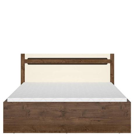 LOZ/140/B RUSO BRW Double Lift Up Storage Bed