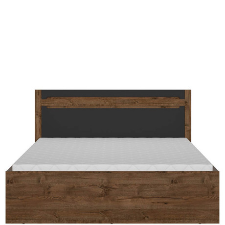 LOZ/140/B RUSO BRW Double Lift Up Storage Bed