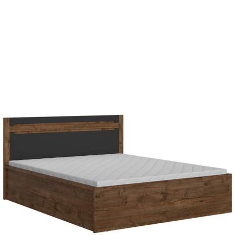 LOZ/140/B RUSO BRW Double Lift Up Storage Bed