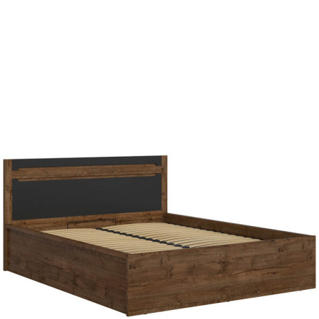 LOZ/140/B RUSO BRW Double Lift Up Storage Bed