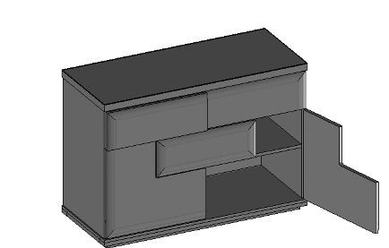 VERANO 2D3SZ Cabinet MEBIN