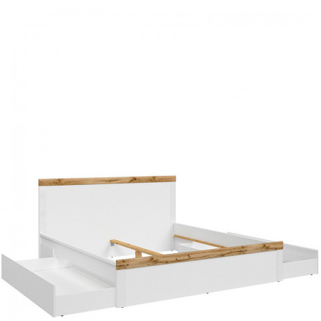 LOZ/180 HOLTEN BRW Super King Size Bed