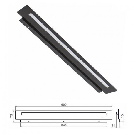 PST/270/218 KASSEL BRW Wall Panel