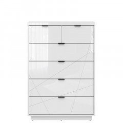 KOM6S FORN BRW Chest of Drawers