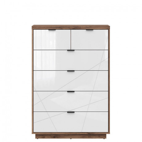 KOM6S FORN BRW Chest of Drawers