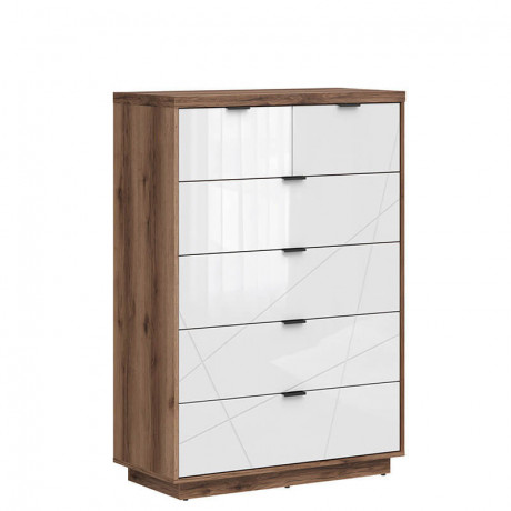 KOM6S FORN BRW Chest of Drawers