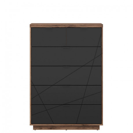 KOM6S FORN BRW Chest of Drawers