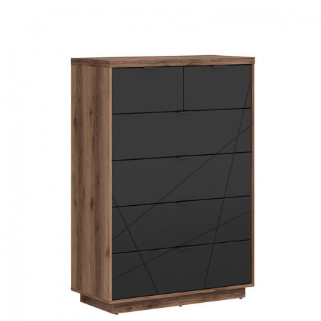 KOM6S FORN BRW Chest of Drawers