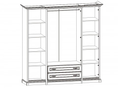 ESZF4D2S KENT BRW Wardrobe