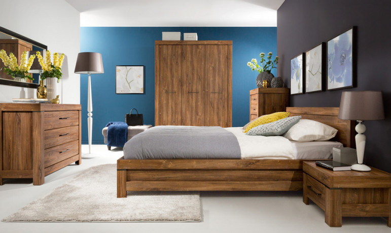 KOM1S GENT BRW Bedside Table