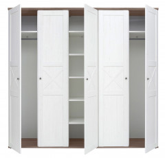 SZF5D/23/24 STOCKHOLM BRW Wardrobe