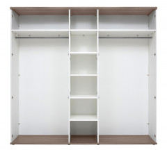 SZF5D/23/24 STOCKHOLM BRW Wardrobe