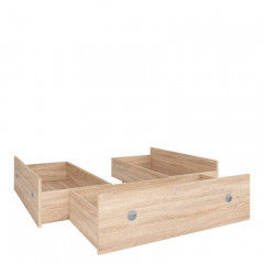 LOZ3S_OPCJA NEPO PLUS BRW Bed Drawers (3 pcs.)