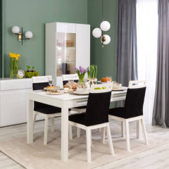 STO AZTECA TRIO BRW Unfolded Table