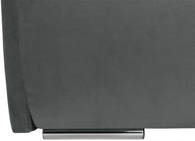 CLARC II LUX 3DL BRW 3 Seater Sofa Bed Dark Grey