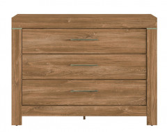 KOM3S/9/12 GENT BRW Chest of Drawers
