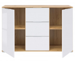 KOM2D3S ZELE BRW Dresser