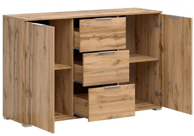 KOM2D3S ZELE BRW Dresser