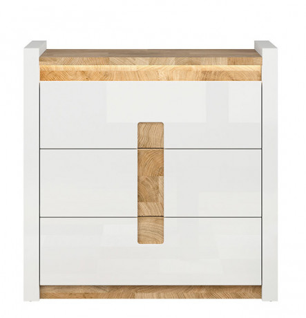 KOM3S ALAMEDA BRW Chest of Drawers