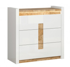 KOM3S ALAMEDA BRW Chest of Drawers