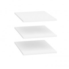 SZF3D2S_OPCJA1 NEPO PLUS BRW Shelves in the Wardrobe (3pcs.)