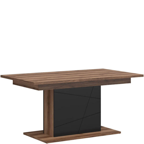 STO/160 FORN BRW Unfolded Table with Column Leg