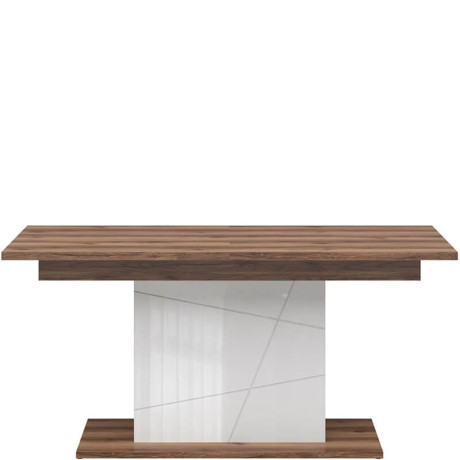 STO/160 FORN BRW Unfolded Table with Column Leg