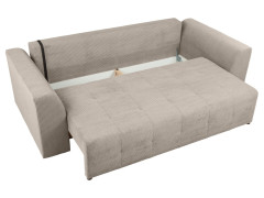 ROYAL IV MEGA LUX 3DL BRW 3 Seater Sofa Bed Beige Poso 2