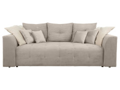 ROYAL IV MEGA LUX 3DL BRW 3 Seater Sofa Bed Beige Poso 2