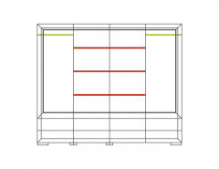 ROSSANO Wardrobe IV MEBIN