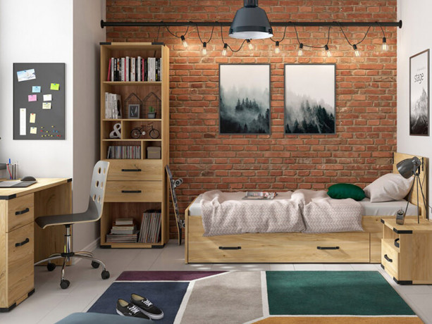 LARA BRW Childrens Bedroom Furniture Set