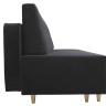 LORO LUX 3DL BRW 3 Seater Sofa Bed Black