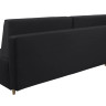 LORO LUX 3DL BRW 3 Seater Sofa Bed Black