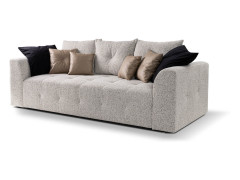 ROYAL IV MEGA LUX 3DL BRW 3 Seater Sofa Bed Beige Puente 06