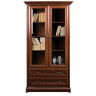 EWIT2D2S KENT BRW Glass-Fronted Cabinet