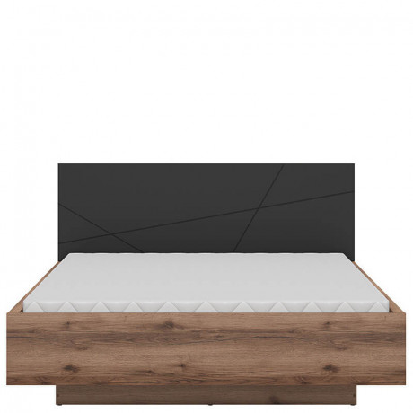 LOZ/160/B FORN BRW King Size Lift Up Storage Bed