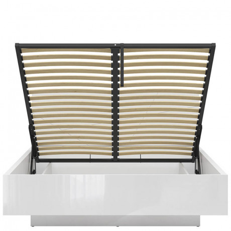 LOZ/160/B FORN BRW King Size Lift Up Storage Bed