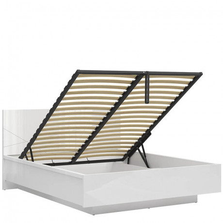 LOZ/160/B FORN BRW King Size Lift Up Storage Bed