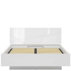LOZ/160/B FORN BRW King Size Lift Up Storage Bed