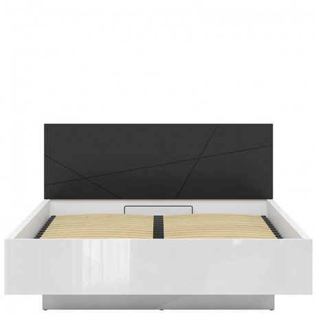 LOZ/160/B FORN BRW King Size Lift Up Storage Bed